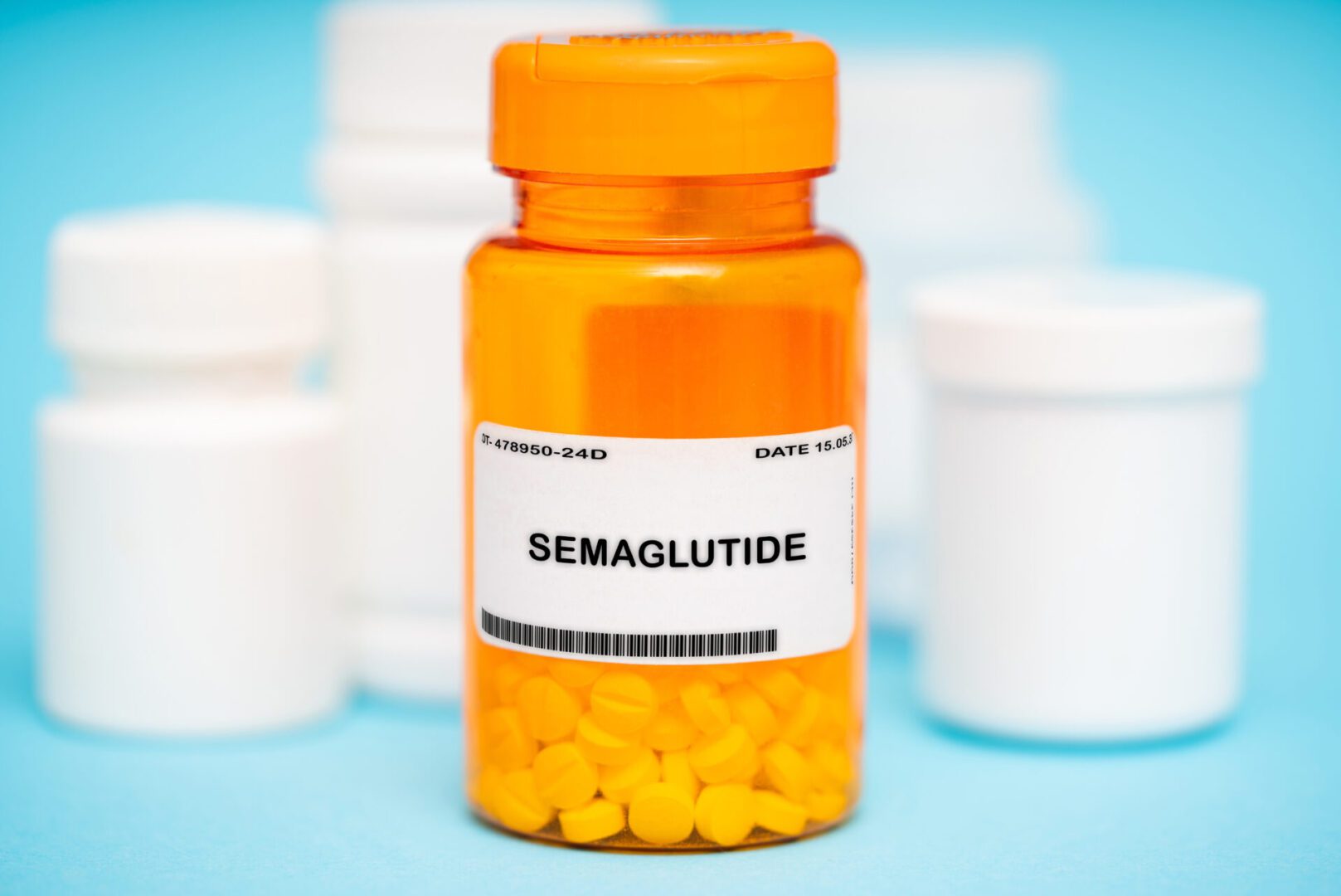 Semaglutide is a medication used to treat type 2 diabetes. It is a glucagon-like peptide-1 (GLP-1) receptor agonist that helps regulate blood sugar levels by stimulating insulin release and reducing glucagon secretion. Semaglutide is administered by subcutaneous injection once a week.